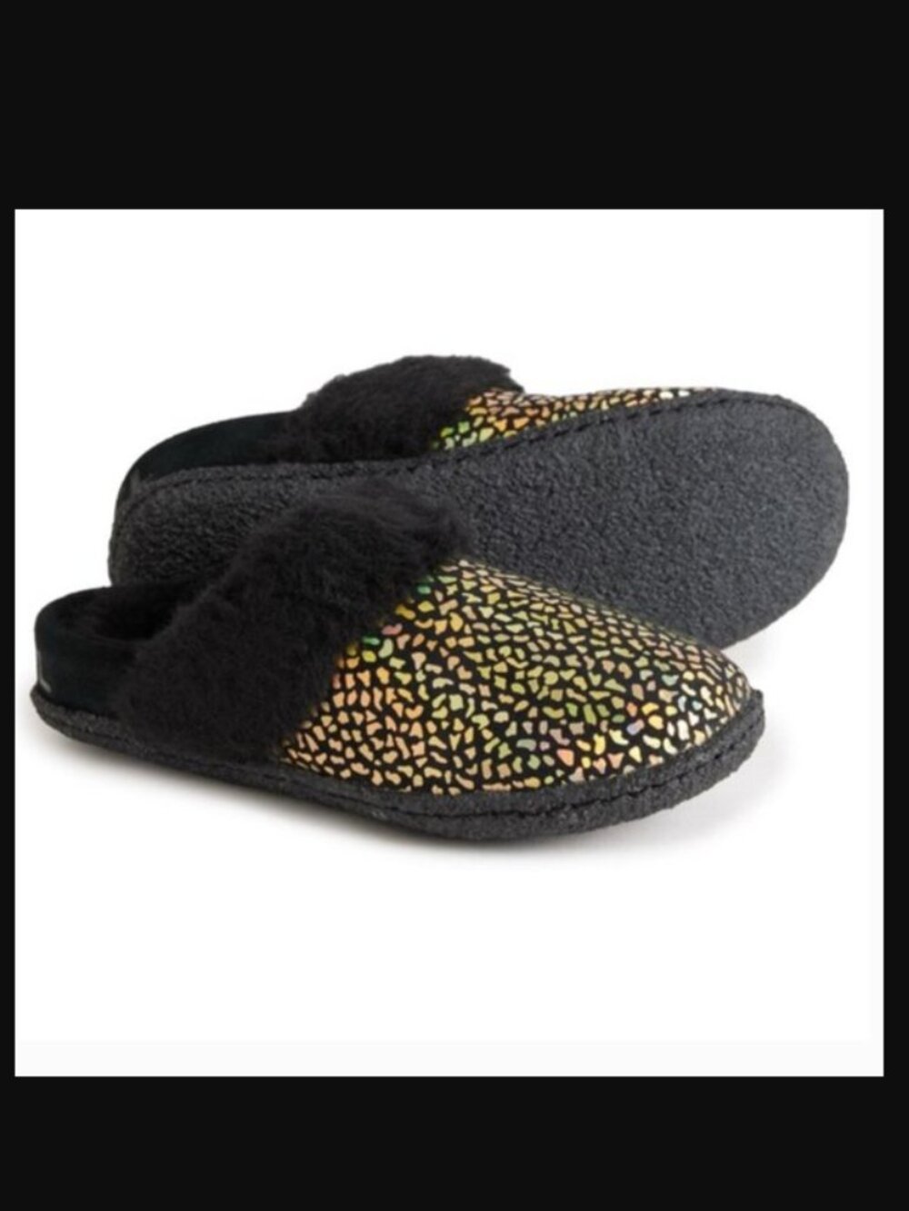 SOREL Youth Size 6 Nakiska Slide II Black